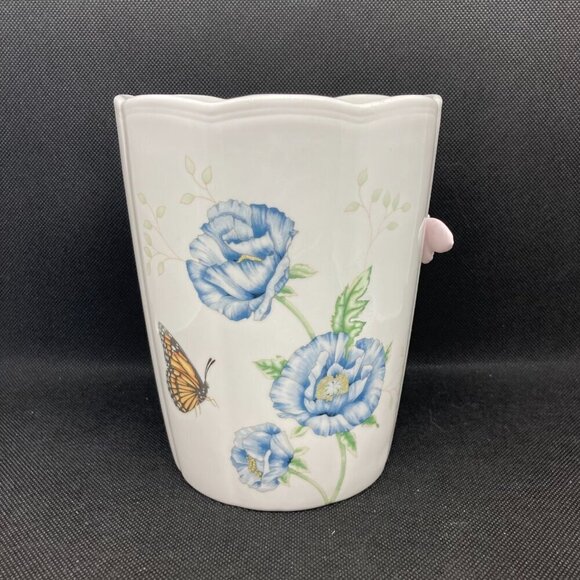 Lenox Butterfly Meadow utensil crock - Picture 1 of 4